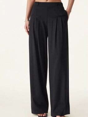 OGL DRAPEY BAMBOO PONTE MIS RISE PANTS NWT